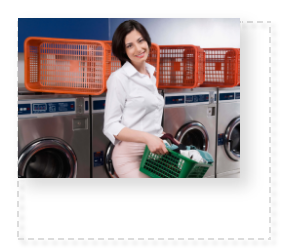 Обладнання для пральні самообслуговування